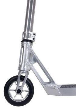 Трюковой самокат Tech Team Zefir Lite V2 49 (полированный / raw brushed)