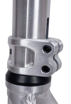 Трюковой самокат Tech Team Zefir Lite V2 49 (полированный / raw brushed)