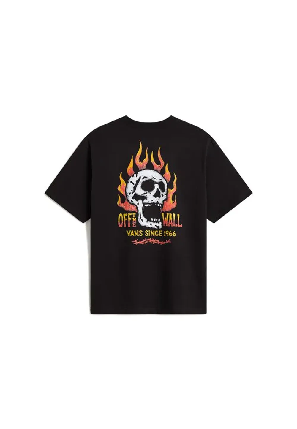 Футболка Vans Off The Wall Fever SS T Black