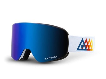 Купить Маска ASHBURY SONIC Fade (BLUE MIRROR LENS/YELLOW SPARE)