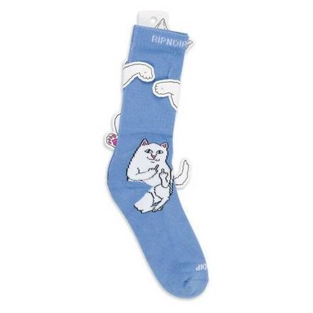 Купить Носки Ripndip Lord Nermal Socks (Light Slate)