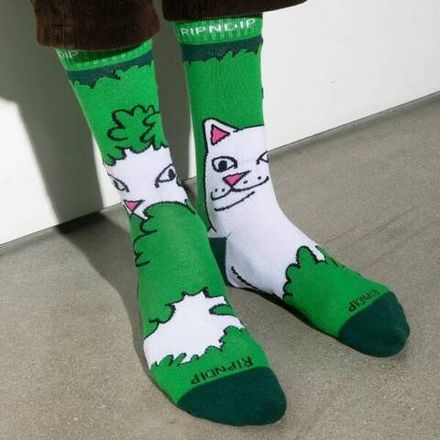Купить Носки Ripndip Imma Head Out Socks (Green)
