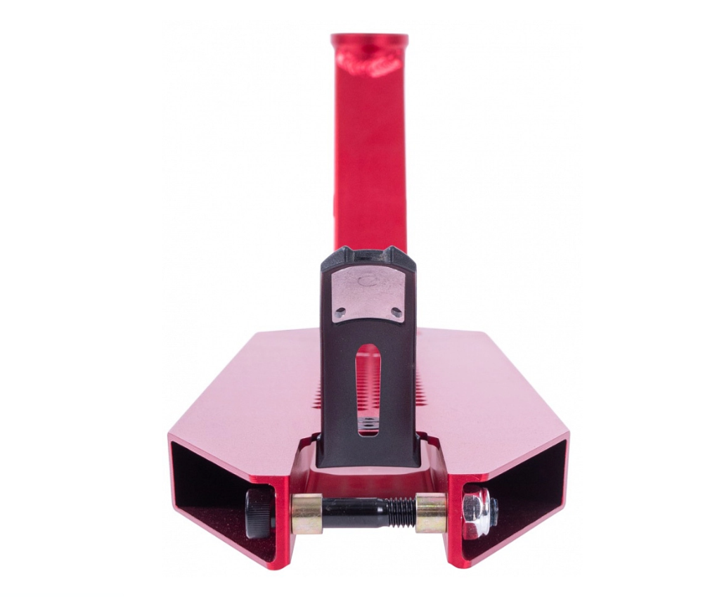 Дека для трюкового самоката Tech Team Zefir Lite 49x12 deck, AL6061, красный