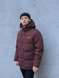 Куртка Globe Ignite Puffer Jacket - Oxblood