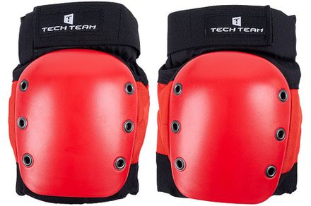 Купить Защита коленей Tech Team ARMOR BASIC M1 (красный /red)