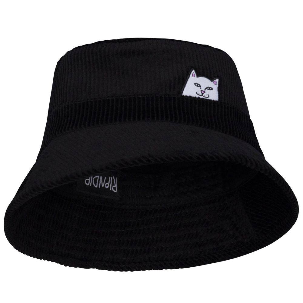 Панама Rip N Dip Lord Nermal Corduroy Bucket Hat Black