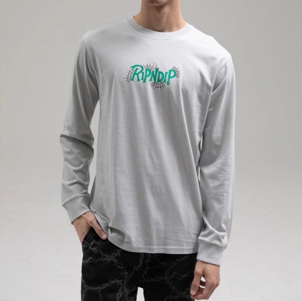Лонгслив Ripndip Travis Long Sleeve Grey