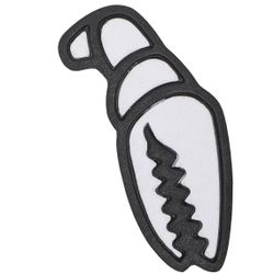 Стомпэд для сноуборда CRABGRAB MEGA CLAW (Black White)