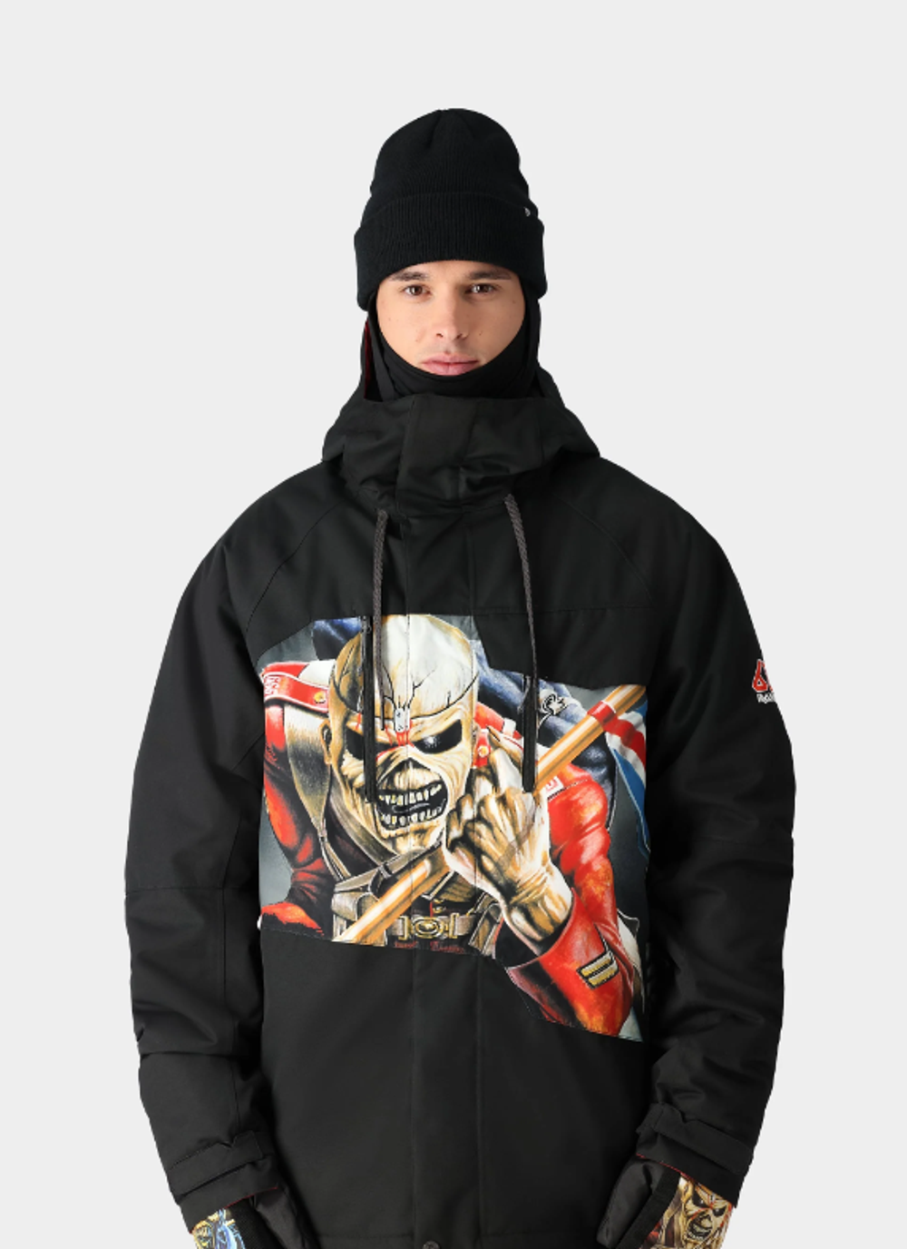 Куртка 686 MNS GEO JACKET IRON MAIDEN TROOPER BLACK
