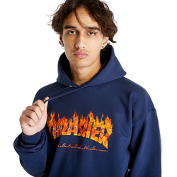 Толстовка Thrasher INFERNO NAVY