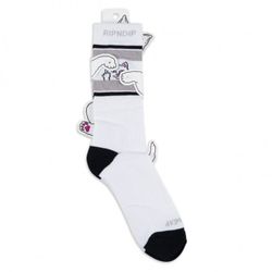 Носки Ripndip Peeking Nermal Socks White