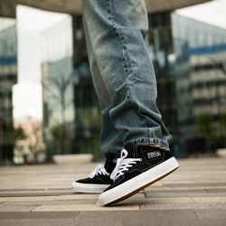Кеды Vans MN SKATE HALF CAB Black/White