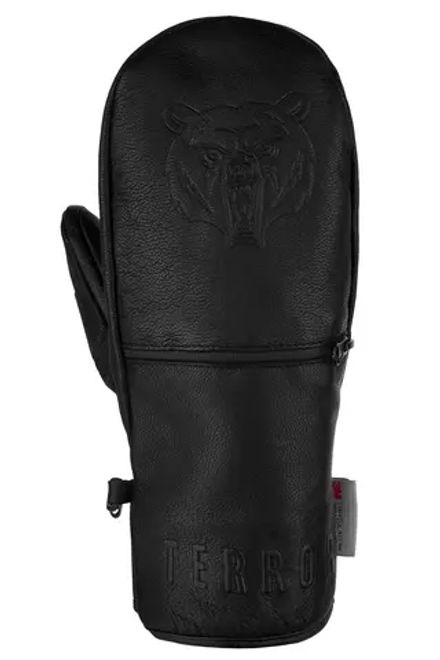 Купить Варежки TERROR - LEATHER Mitten (Black)