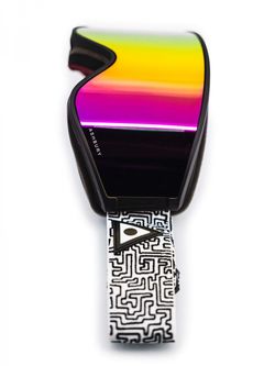 Маска ASHBURY A12 Miller (PINK MIRROR LENS/YELLOW SPARE)