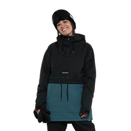 Купить Анорак женский сноубордический Horsefeathers DERIN II JACKET (black/hydro)