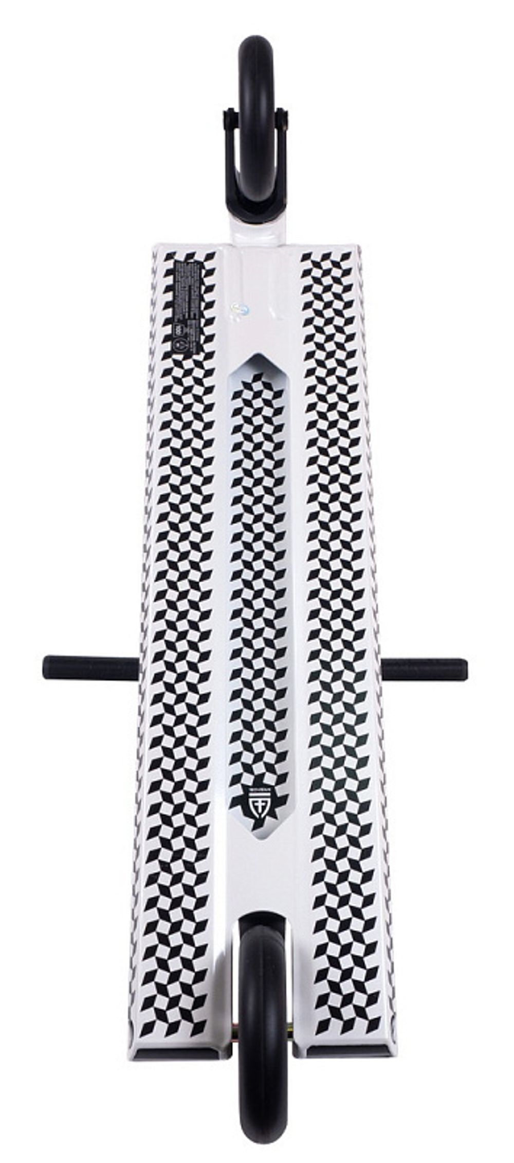 Трюковой самокат Tech Team Ambassador white 1/4