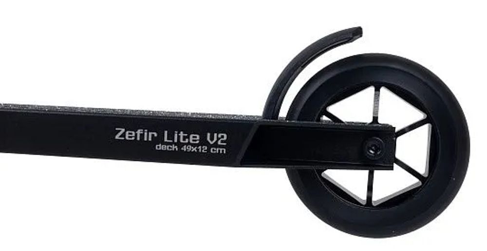 Трюковой самокат Tech Team Zefir Lite V2 49 (черный / black)