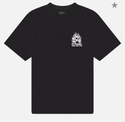 Футболка Vans Off The Wall Fever SS T Black