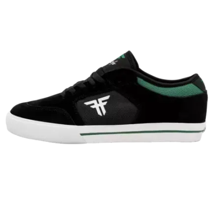 Купить Кеды Fallen RIPPER - BLACK/GREEN/WHITE (CHRIS COLE)