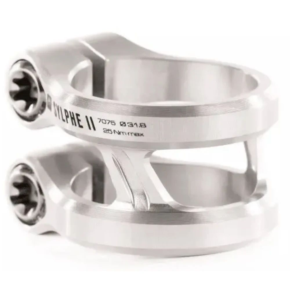 Зажим для трюкового самоката Ethic sylphe double clamp V2 31,8 raw