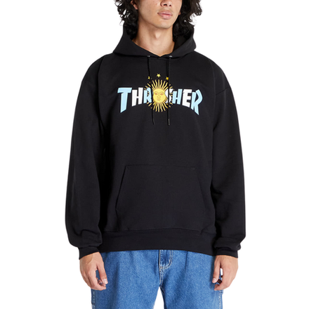 Купить Толстовка Thrasher ARGENTINA ESTRELLA BLACK