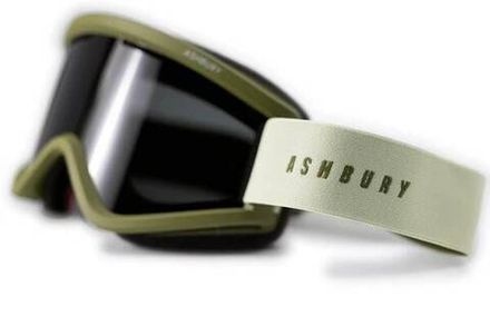 Купить Маска ASHBURY BLACKBIRD CANVAS (DARK SMOKE LENS/YELLOW SPARE)