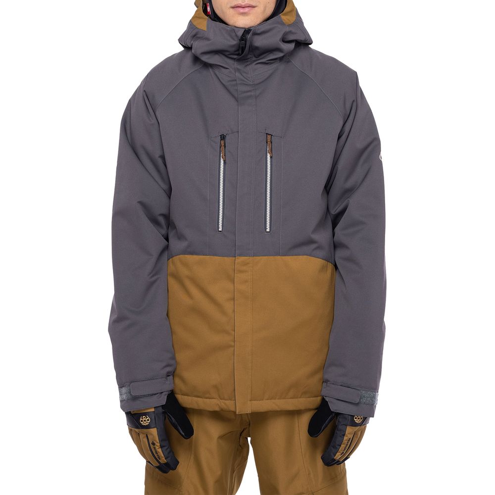 Куртка 686 MNS SMARTY 3-IN-1 STATE JACKET (FW23) (CHARCOAL CLRBLK)