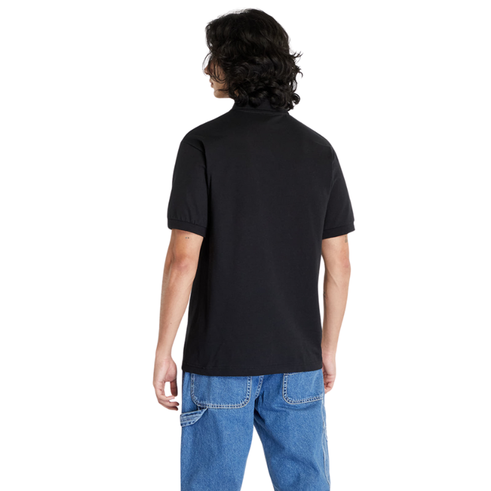 Поло Thrasher LITTLE GONZ EMBROIDERED BLACK