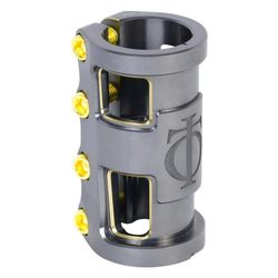 Зажим для трюкового самоката Oath Carcass SCS (серый / золотой)