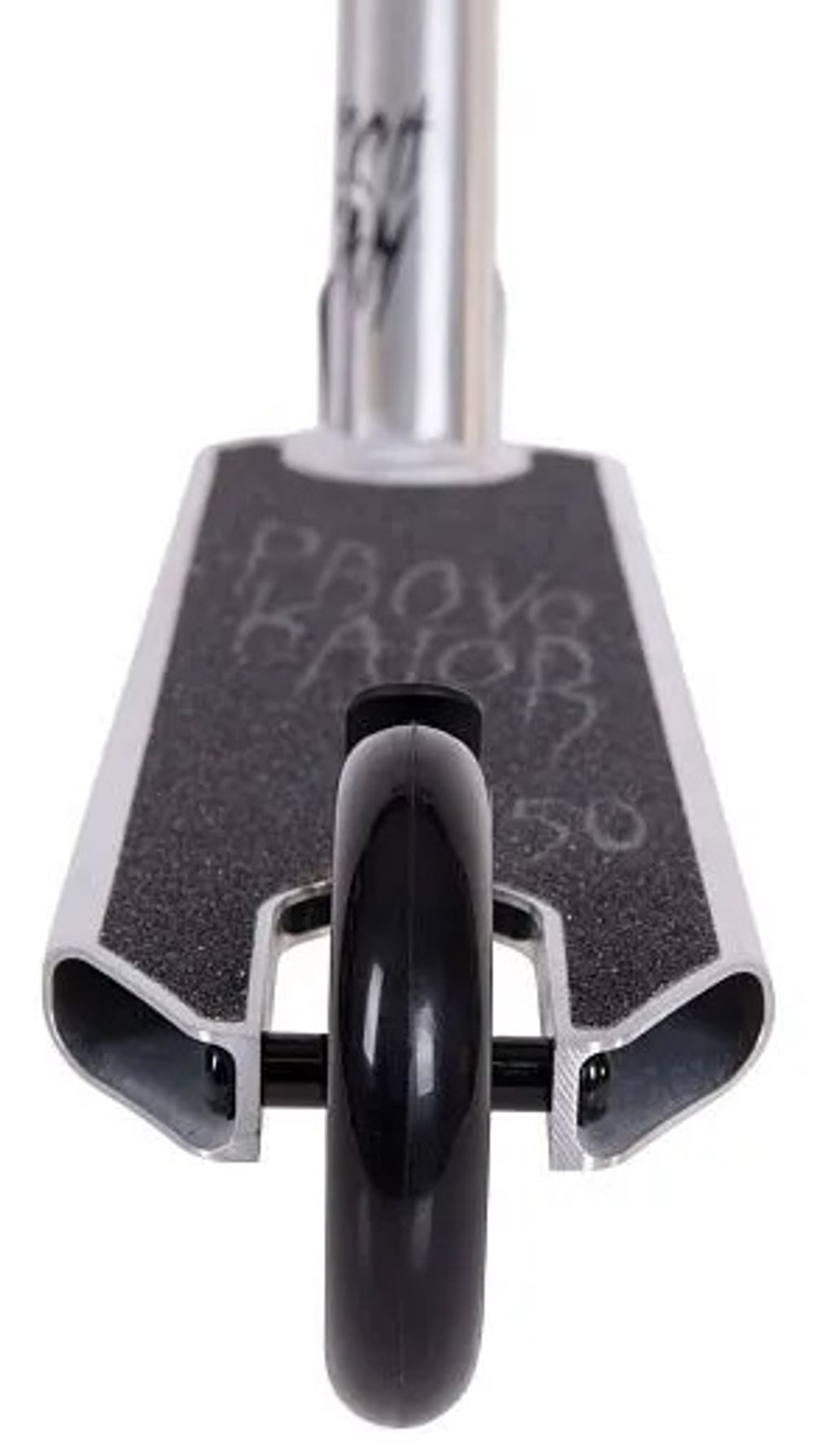 Трюковой самокат Tech Team Provokator 50 (полированный-черный / brushed-black)