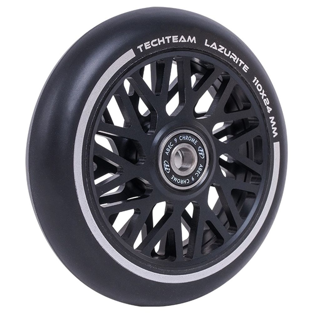 Колеса для трюкового самоката Tech Team 110*24мм, Lazurite, black