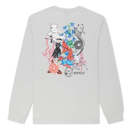 Купить Лонгслив Ripndip Travis Long Sleeve Grey