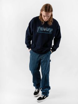 Свитшот THRASHER GATO NAVY