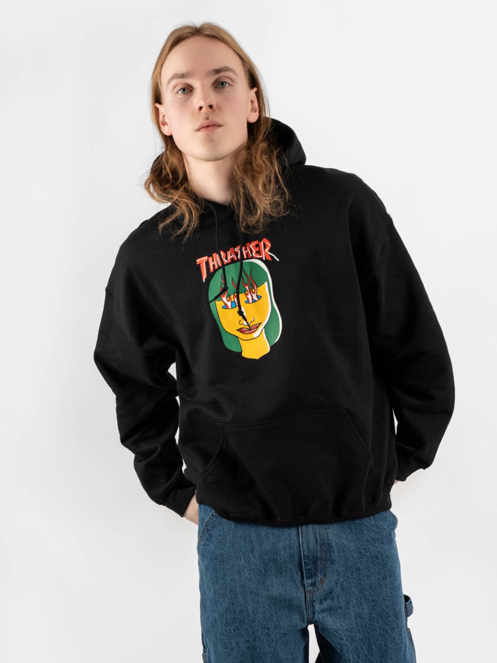 Толстовка THRASHER TALK SHIT BY GONZ BLACK