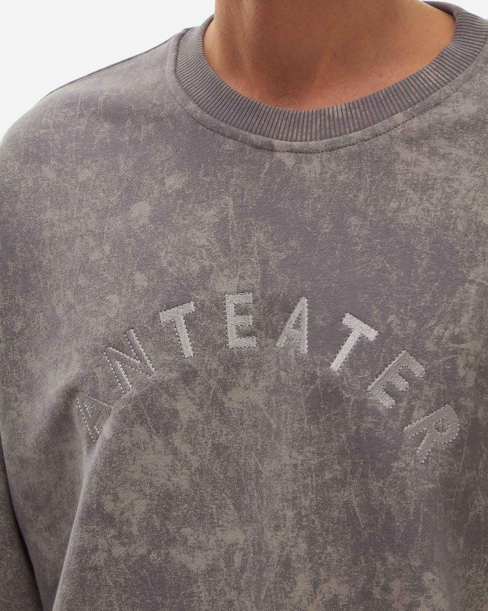 Свитшот ANTEATER Crewneck-Marble-Light-Grey