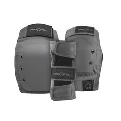 Защита комплект дет. (колени, локти, запястья) PRO-TEC Street Jr 3-Pack GREY