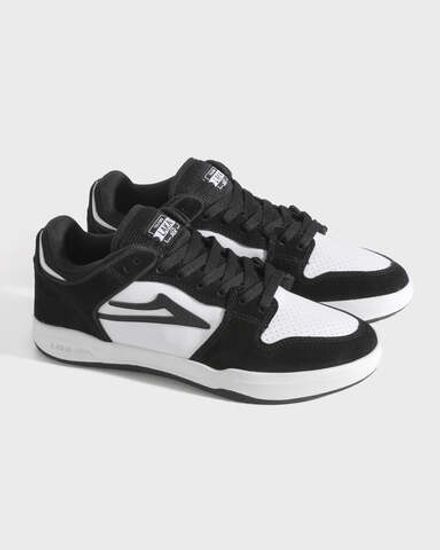 Купить Кеды Lakai Telford Low Black/White Leather