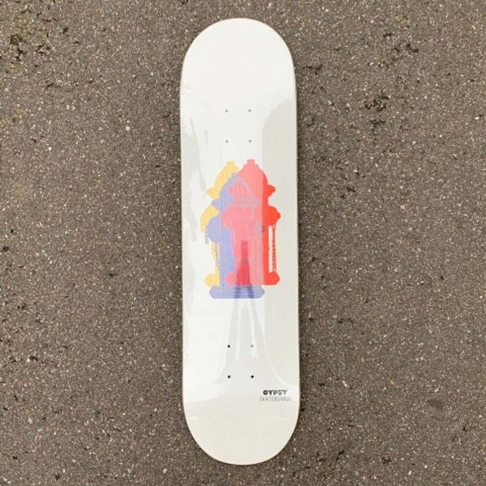 Дека для скейтборда Gypsy Ollie the Hydrants (mult) 8.375