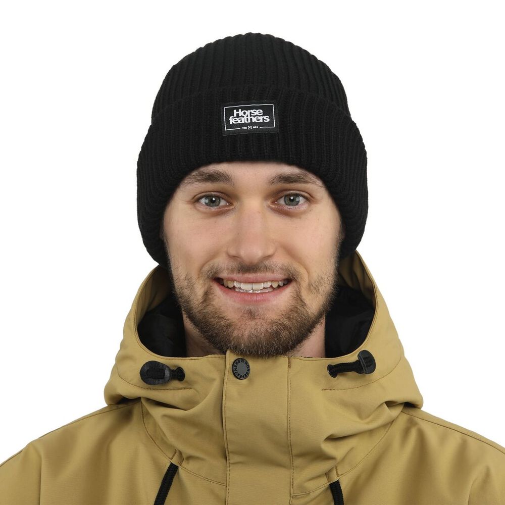 Шапка Horsefeathers GAINE BEANIE (black)