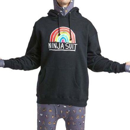 Купить Толстовка AIRBLASTER NINJA RAINBOW HOODY BLACK (FW22)