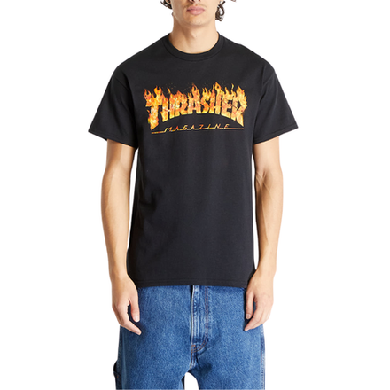 Купить Футболка Thrasher INFERNO BLACK