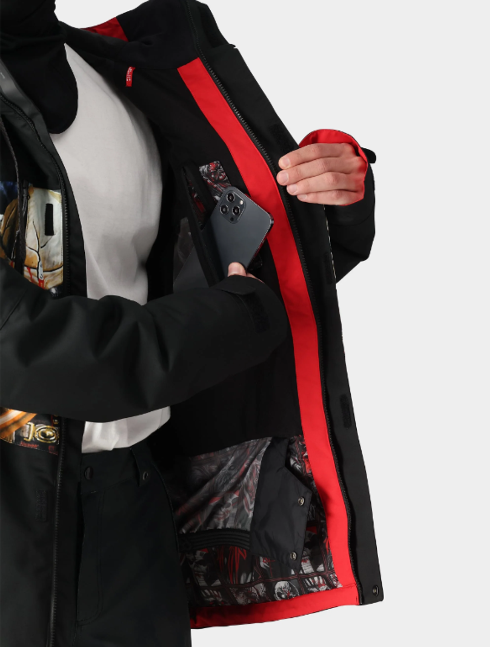 Куртка 686 MNS GEO JACKET IRON MAIDEN TROOPER BLACK