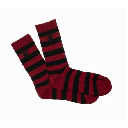 Купить Носки Fallen TRADEMARK SOCK - RED / BLACK