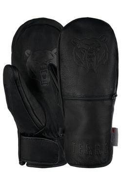 Варежки TERROR - LEATHER Mitten (Black)