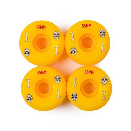 Колеса для скейтборда RECORD URGESELLESCHAFT (YELLOW) 55MM