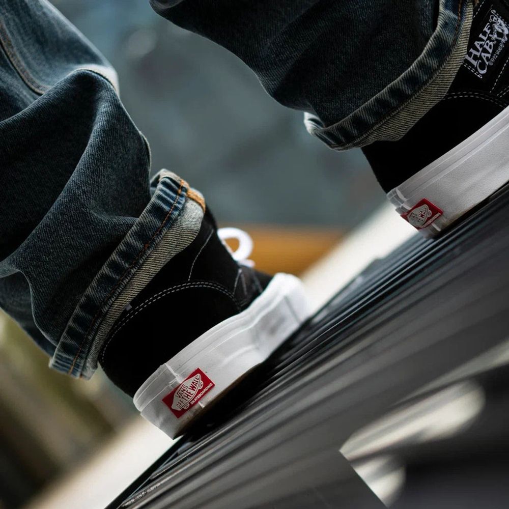 Кеды Vans MN SKATE HALF CAB Black/White