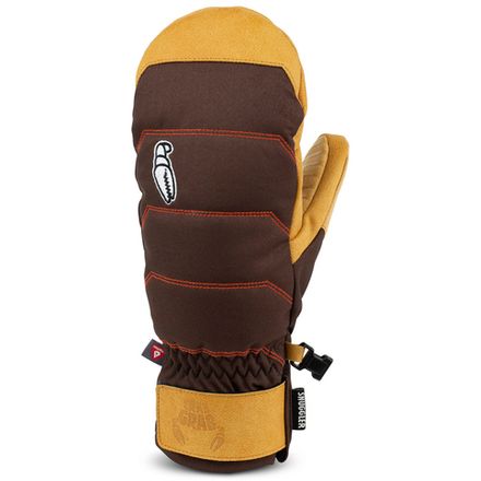 Купить Варежки ж CRABGRAB SNUGGLER WOMEN (BROWN CONTRAST)