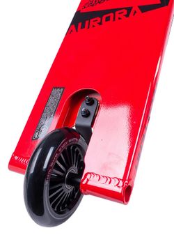 Трюковой самокат Tech Team Aurora red 1/4