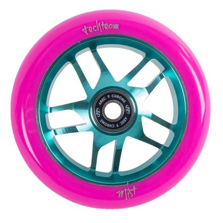 Купить Колеса для трюкового самоката Tech Team 110*24мм, Mist, pink