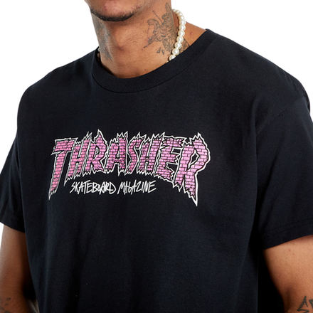 Купить Футболка Thrasher BRICK BLACK